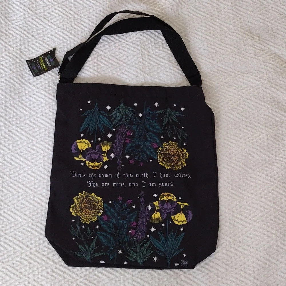 Bookish Tote Bag From Owl Crate - Picture 4 of 8